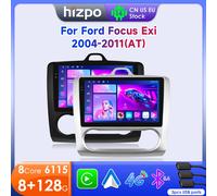 Hizpo CarPlay Car Radio For Ford Focus 2 Mk2 2004-2008 2009 2010 2011 Android Auto Multimedia Player GPS 2din Autoradio RDS 6115 S-4core 1G 16G -P1L