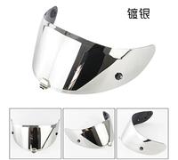 HJ-26 Motorcycle Helmet Visor Shield Lens for Rpha-11 PRO Rpha-70 ST Sunscreen Capacete Windshield Lens Capacete Accessories(Sliver)