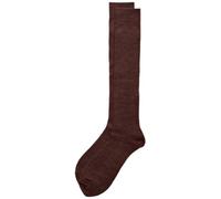 HJ HALL Classic HJ77 Men's Long Knee Length Socks, Dark Brown, Size: 6 to 11