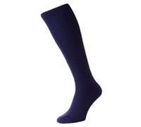 HJ Hall Immaculate Half-Hose Wool Rich Socks HJ75 Navy 6-11