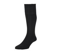 HJ Hall Indestructible HJ1 Broad Rib Half Hose Socks/UK 6-11 Eur 39-45 & UK 11-13 Eur 45-47