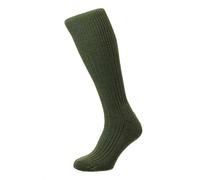 HJ Hall Men Commando Socks - Olive, Size 6-11