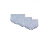 HJ Hall Men's 3 Pack Pure Cotton Fly-Fronts in Light Blue, L