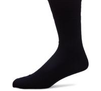 HJ HALL Men's The Original Wool Softop Socks, Navy, Size 13 to 15
