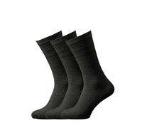 Hj Hall Men's Wide Fit Soft Top Wool Rich Socks Black 11-13