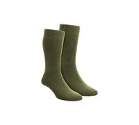 Hj Hall Men's Wool Hiking Socks Fully Cushioned Warm for Walking & Trekking in Green | Size: 11-13 HJ Hall Green 11-13