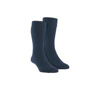 Hj Hall Men's Wool Hiking Socks Fully Cushioned Warm for Walking & Trekking in Navy | Size: 11-13 HJ Hall Navy 11-13