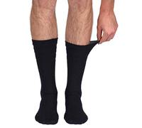 HJ Hall Mid-Calf Softop Wool Socks HJ98 Navy 6-11
