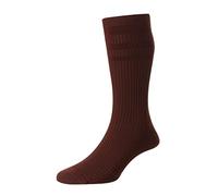 HJ Hall Softop Cotton Socks HJ91 Wine 6-11 (3 pairs)