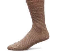 HJ HALL Men's The Original Wool Softop Socks, Oatmeal, Size 11 to 13