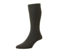 HJ Hall Softop Mens Exta Wide Wool HJ90 Black 6-11