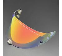 HJ26 Hemet Visor Replacement Lens for HJC Rpha70 Rpha70 Carbon Rpha11 Rpha11 Carbon HJ26st HJ26 Face Shield Motorcycle Sunscreen(Clear Red)