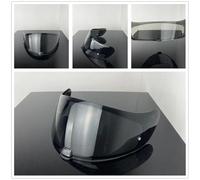 HJ31 C70 FG-17 HJ20M FG-ST Helmet Visor Shield for HJC Electroplating process UV Protection Motorcycle Helmet Accessories(Deep Black)