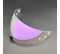 HJ31 C70 FG-17 HJ20M FG-ST Helmet Visor Shield for HJC Electroplating process UV Protection Motorcycle Helmet Accessories(Revo Clear Purple)