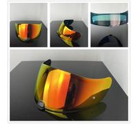 HJ31 C70 FG-17 HJ20M FG-ST Helmet Visor Shield for HJC Electroplating process UV Protection Motorcycle Helmet Accessories(Revo Deep Red)