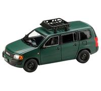HJ64 1/64 Toyota Pro Box Custom Version Matte Green Finished Product