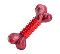 Hjatirace Beef Flavor Dog Chew Bone, Teeth Cleaning Dog Bone, Puppy Chewing Supplies, Reduces Stress And Boredom, Encourages Healthy Chewing Habits, 21.1x8.9x4.7cm, For Home