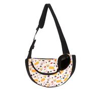 Hjatirace Cat Sling,Breathable Mesh Adjustable Small Pet Shoulder Bag | Dog Bag Carrier,for Shopping Camping Daily Walks Short Trips Travel