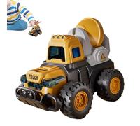 Hjatirace Construction Truck, Educational Stem Play, 10.3 * 7.3 * 12.8cm, Sandbox Excavator, Kids Digger Toy, Encourages Imaginative, For Kids Outdoor Beach, Garden, Preschool, Birthday