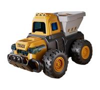 Hjatirace Construction Truck, Educational Stem Play, 10.3 * 7.3 * 12.8cm, Sandbox Excavator, Kids Digger Toy, Encourages Imaginative, For Kids Outdoor Beach, Garden, Preschool, Birthday