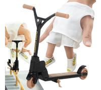 Hjatirace Finger Toys - Simulation Mini Scooter Finger Toy - Educational Fingertip Training Game, Photography Props for Family Youth Teens Girls Boys