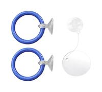 Hjatirace Fish Feeder Ring,Floating Round Enrichment Feeder,with Strong Suction Cup Betta Fish Exercise Ring | for Turtle Guppy Work Out