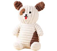 Hjatirace Plush Dog Toy, Interactive Dog Plush, Squeaky Puppies Toy, Gentle On Teeth And Gums, Provides Mental Stimulation, 24cm/9.45 Inches, Blue, Yellow, White, For Pets