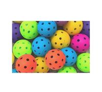HJBNW Canvas Print Poster Aesthetic Wall Art Unframed Decorations Painting Balls Colors Pattern Wall Hanging Abstract Artwork Wall Decor for Bedroom Living Room Home Office 12"x18"