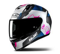 HJC C10 Aspa Full Face Helmet Black/PurpleS Black,Purple
