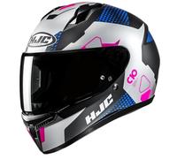 HJC C10 Aspa Full Face Helmet Black/PurpleM Black,Purple