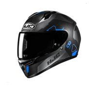 HJC C10 Aspa MC2 Blue Full Face Ece22.06 Rated Motorcycle Helmet (L)