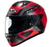 HJC C10 C-10 Full Face Helmet Black Red Size M