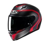 HJC C10 Elie Full Face Ece22.06 Rated Motorcycle Helmet MC1SF Red (L)