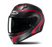 HJC C10 Elie Helmet, black-red, size XS 54 55