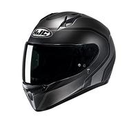 HJC C10 Elie Motorcycle Motorbike Crash Adult Unisex Bike Rider Full Face Helmet ECE 22.06 Approved, Pinlock Ready Visor (Black,XXS)