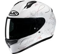 HJC C10 Epik Ladies Helmet, white-pink, size S for Women