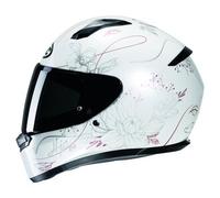 HJC C10 Epik Ladies Helmet, white-pink, size L for Women