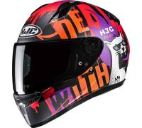 HJC C10 Fop Helmet, multi coloured, size XXXS (50/51)