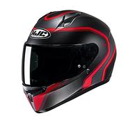 HJC C10 Full Face Ece22.06 Rated Motorcycle Helmet Gloss Black (XL)