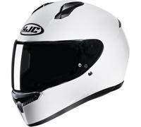HJC C10 Full Face Motorcycle Helmet Motorbike Scooter Crash Lid. ECE 22.06. Gloss White (L) 58/59cm