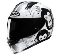 HJC C10 Geti MC10 children's helmet Black/White/Grey 2XS