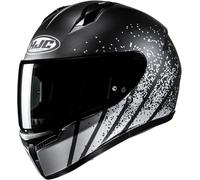 HJC C10 Haven Helmet, black/silver, size M (57/58)