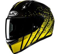 HJC C10 Haven Helmet, black-yellow, size L for Men