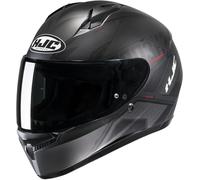 HJC C10 Inka Helmet, black-red, size XL for Men