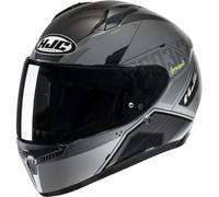 HJC C10 Inka Helmet, grey-yellow, size S for Men