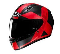 HJC C10 Tez Full Face Motorcycle Helmet Motorbike Scooter ACU Gold Crash Lid Red (S)