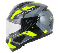 HJC C10 Tins Helmet, black-grey-yellow, size 2XL for Men