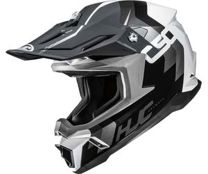 HJC C50 Primal Motocross Helmet, white/grey/black, size XL (61/62)