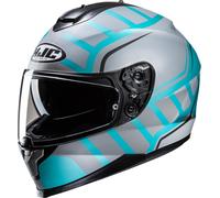 HJC C70N Holt Helmet, blue/silver, size M (57/58)