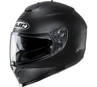 HJC C70N Solid Helm, black, size M for Men